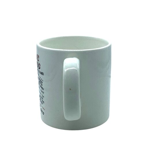 Vtg Fishermans Excuse Mug White Ceramic 11 oz Coffee Cup 3.5” Humor Novelty - Picture 3 of 7